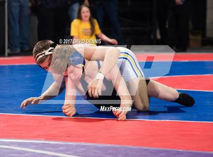 Thumbnail 3 in CIF State Boys Wrestling Championships (Day 1 - Round 3) photogallery.