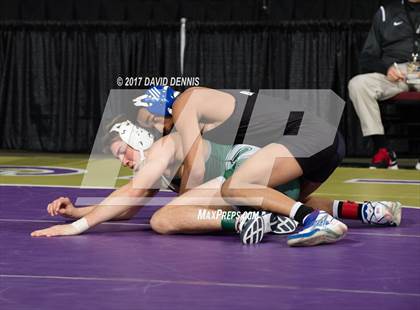 Thumbnail 1 in CIF State Boys Wrestling Championships (Day 1 - Round 3) photogallery.