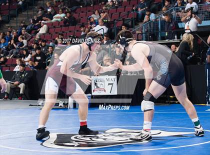 Thumbnail 3 in CIF State Boys Wrestling Championships (Day 1 - Round 3) photogallery.