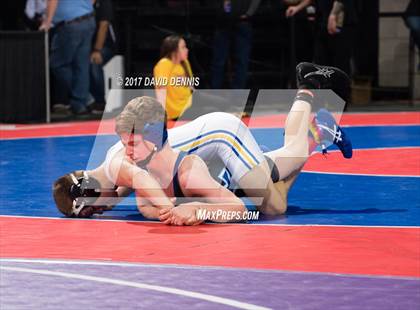 Thumbnail 2 in CIF State Boys Wrestling Championships (Day 1 - Round 3) photogallery.