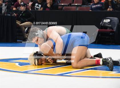 Thumbnail 3 in CIF State Boys Wrestling Championships (Day 1 - Round 3) photogallery.
