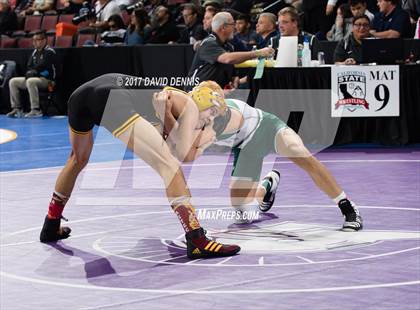 Thumbnail 1 in CIF State Boys Wrestling Championships (Day 1 - Round 3) photogallery.
