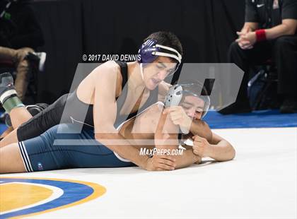 Thumbnail 1 in CIF State Boys Wrestling Championships (Day 1 - Round 3) photogallery.