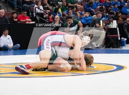 Thumbnail 2 in CIF State Boys Wrestling Championships (Day 1 - Round 3) photogallery.