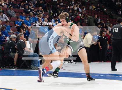 Thumbnail 2 in CIF State Boys Wrestling Championships (Day 1 - Round 3) photogallery.