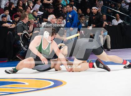 Thumbnail 1 in CIF State Boys Wrestling Championships (Day 1 - Round 3) photogallery.