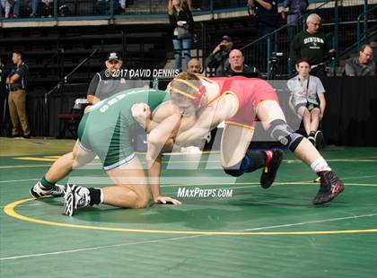 Thumbnail 2 in CIF State Boys Wrestling Championships (Day 1 - Round 3) photogallery.