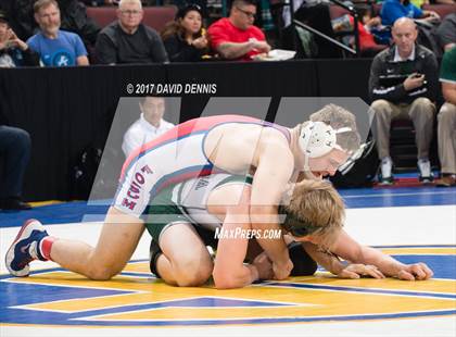 Thumbnail 1 in CIF State Boys Wrestling Championships (Day 1 - Round 3) photogallery.
