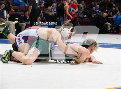 Thumbnail 3 in CIF State Boys Wrestling Championships (Day 1 - Round 3) photogallery.