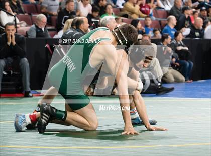 Thumbnail 3 in CIF State Boys Wrestling Championships (Day 1 - Round 3) photogallery.