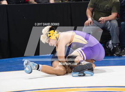 Thumbnail 1 in CIF State Boys Wrestling Championships (Day 1 - Round 3) photogallery.