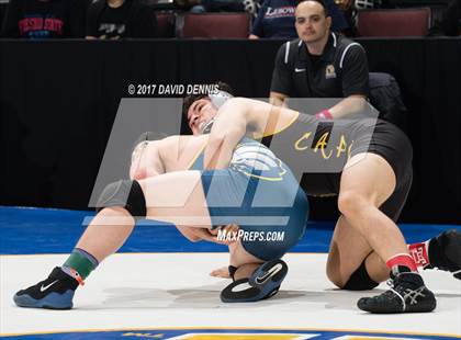 Thumbnail 3 in CIF State Boys Wrestling Championships (Day 1 - Round 3) photogallery.