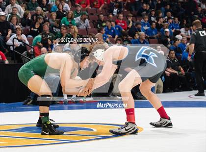 Thumbnail 2 in CIF State Boys Wrestling Championships (Day 1 - Round 3) photogallery.
