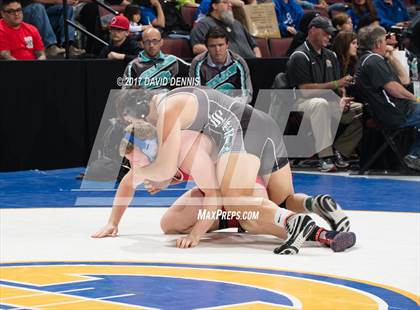 Thumbnail 2 in CIF State Boys Wrestling Championships (Day 1 - Round 3) photogallery.