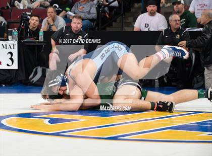 Thumbnail 2 in CIF State Boys Wrestling Championships (Day 1 - Round 3) photogallery.