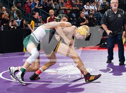 Thumbnail 3 in CIF State Boys Wrestling Championships (Day 1 - Round 3) photogallery.