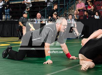 Thumbnail 3 in CIF State Boys Wrestling Championships (Day 1 - Round 3) photogallery.