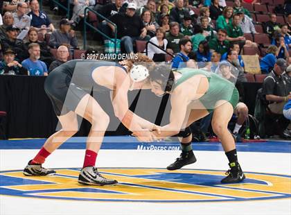Thumbnail 2 in CIF State Boys Wrestling Championships (Day 1 - Round 3) photogallery.