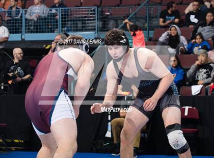 Thumbnail 3 in CIF State Boys Wrestling Championships (Day 1 - Round 3) photogallery.