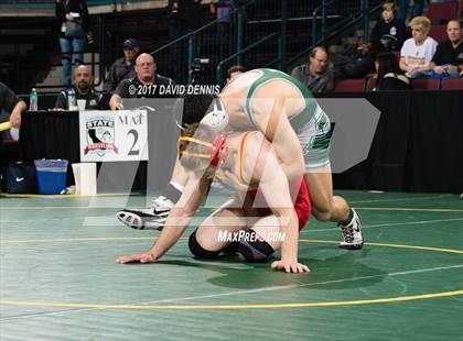 Thumbnail 1 in CIF State Boys Wrestling Championships (Day 1 - Round 3) photogallery.