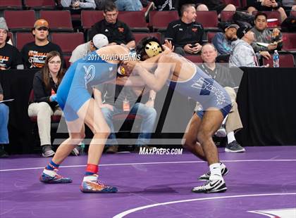 Thumbnail 1 in CIF State Boys Wrestling Championships (Day 1 - Round 3) photogallery.