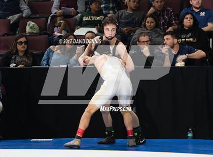 Thumbnail 2 in CIF State Boys Wrestling Championships (Day 1 - Round 3) photogallery.