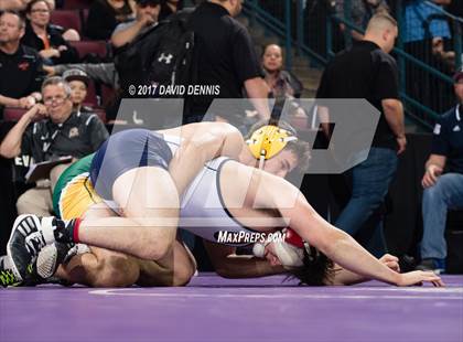 Thumbnail 2 in CIF State Boys Wrestling Championships (Day 1 - Round 3) photogallery.