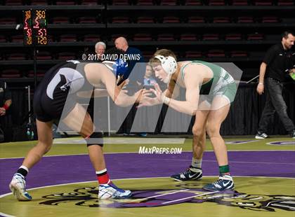 Thumbnail 3 in CIF State Boys Wrestling Championships (Day 1 - Round 3) photogallery.