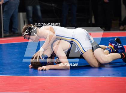 Thumbnail 2 in CIF State Boys Wrestling Championships (Day 1 - Round 3) photogallery.