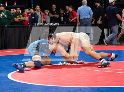 Thumbnail 3 in CIF State Boys Wrestling Championships (Day 1 - Round 3) photogallery.