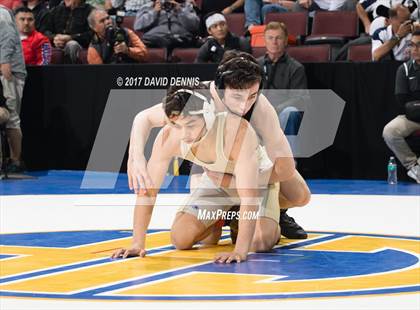 Thumbnail 3 in CIF State Boys Wrestling Championships (Day 1 - Round 3) photogallery.