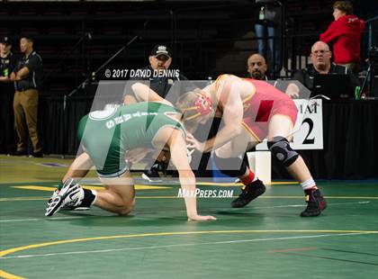 Thumbnail 3 in CIF State Boys Wrestling Championships (Day 1 - Round 3) photogallery.