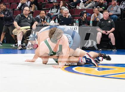 Thumbnail 3 in CIF State Boys Wrestling Championships (Day 1 - Round 3) photogallery.