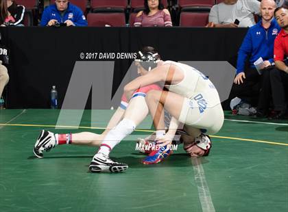 Thumbnail 2 in CIF State Boys Wrestling Championships (Day 1 - Round 3) photogallery.