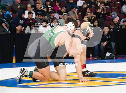 Thumbnail 2 in CIF State Boys Wrestling Championships (Day 1 - Round 3) photogallery.
