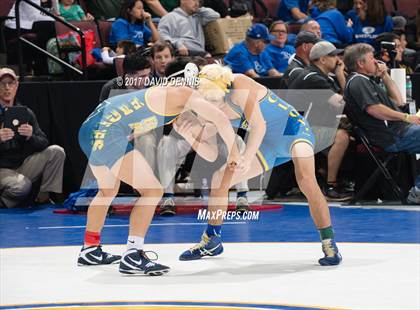 Thumbnail 2 in CIF State Boys Wrestling Championships (Day 1 - Round 3) photogallery.