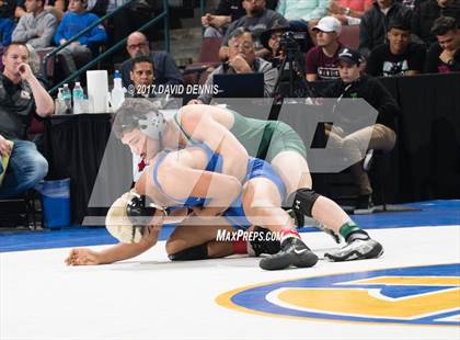 Thumbnail 1 in CIF State Boys Wrestling Championships (Day 1 - Round 3) photogallery.