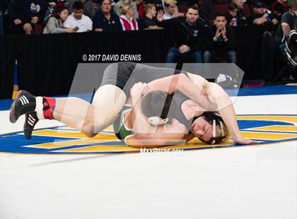 Thumbnail 3 in CIF State Boys Wrestling Championships (Day 1 - Round 3) photogallery.