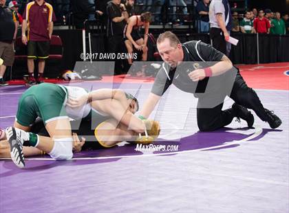 Thumbnail 1 in CIF State Boys Wrestling Championships (Day 1 - Round 3) photogallery.
