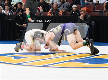 Thumbnail 2 in CIF State Boys Wrestling Championships (Day 1 - Round 3) photogallery.
