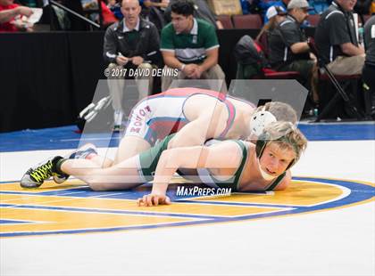 Thumbnail 2 in CIF State Boys Wrestling Championships (Day 1 - Round 3) photogallery.
