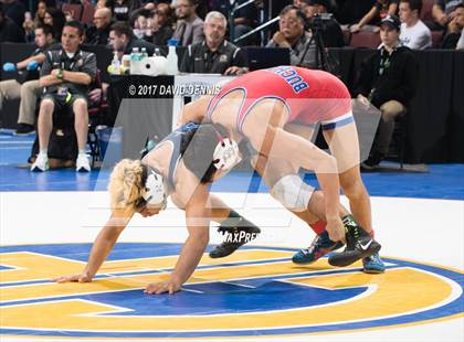 Thumbnail 3 in CIF State Boys Wrestling Championships (Day 1 - Round 3) photogallery.