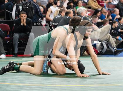 Thumbnail 3 in CIF State Boys Wrestling Championships (Day 1 - Round 3) photogallery.
