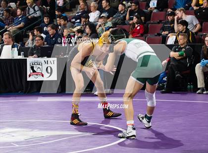 Thumbnail 3 in CIF State Boys Wrestling Championships (Day 1 - Round 3) photogallery.