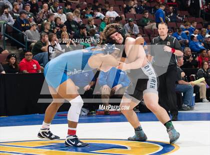 Thumbnail 2 in CIF State Boys Wrestling Championships (Day 1 - Round 3) photogallery.