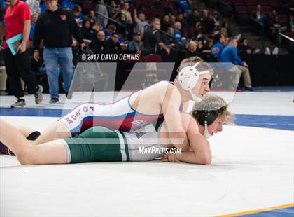 Thumbnail 1 in CIF State Boys Wrestling Championships (Day 1 - Round 3) photogallery.