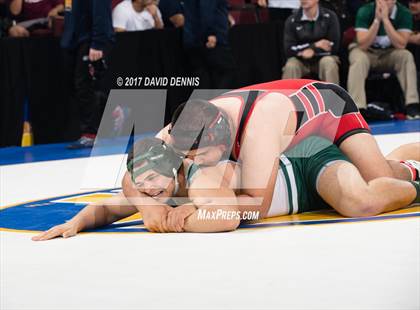 Thumbnail 1 in CIF State Boys Wrestling Championships (Day 1 - Round 3) photogallery.