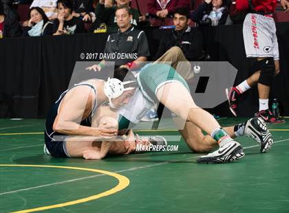 Thumbnail 2 in CIF State Boys Wrestling Championships (Day 1 - Round 3) photogallery.