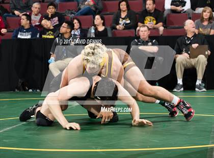 Thumbnail 2 in CIF State Boys Wrestling Championships (Day 1 - Round 3) photogallery.