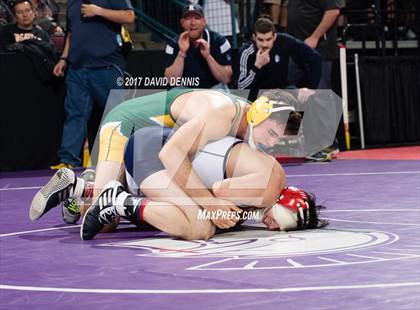 Thumbnail 3 in CIF State Boys Wrestling Championships (Day 1 - Round 3) photogallery.